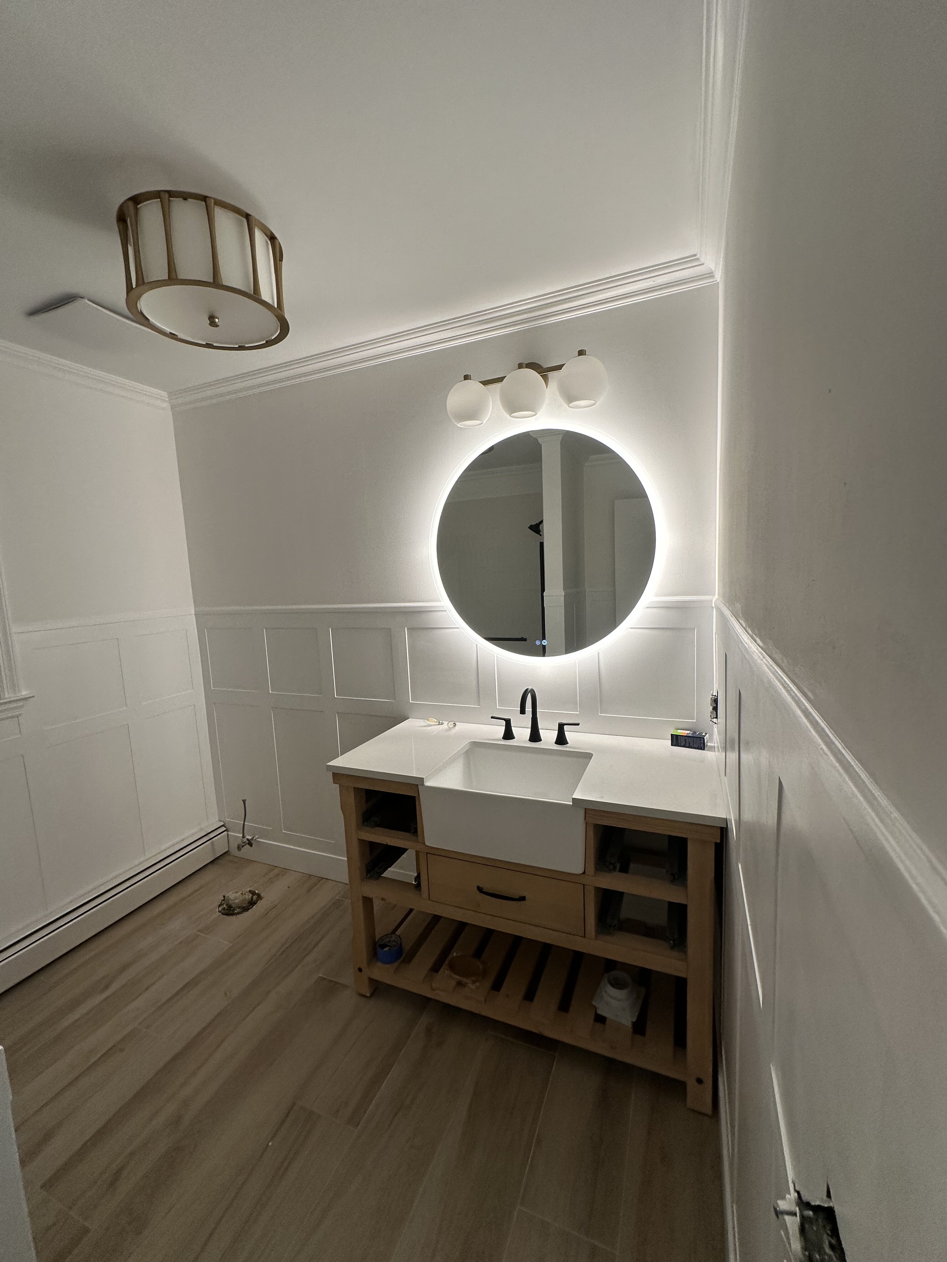 Bathroom renovation by AA&C Home Improvement